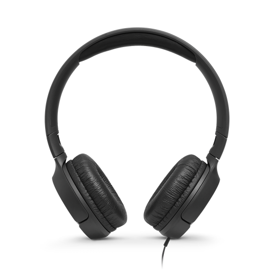 JBL Tune 500 - Black - Wired on-ear headphones - Front image number null