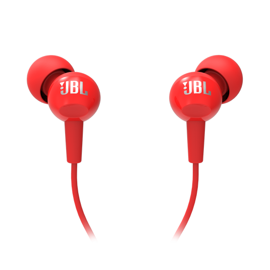 C100SI - Red - In-Ear Headphones - Hero image number null