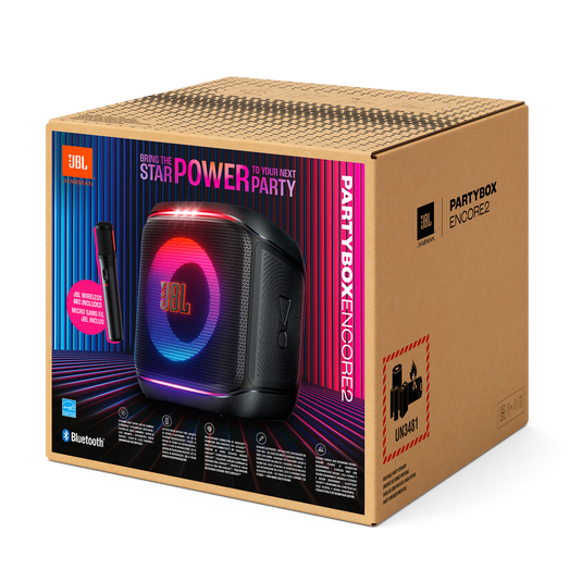 JBL PartyBox Encore 2 | Portable party speaker with 1 mic