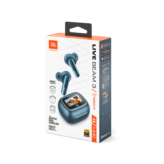 JBL Live Beam 3 | True wireless noise-cancelling closed-stick earbuds