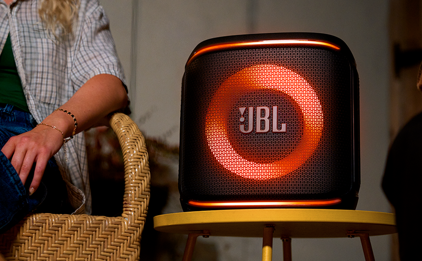 JBL PartyBox Encore 2 100W Wireless Portable Party Speaker with 2x Digital Microphones