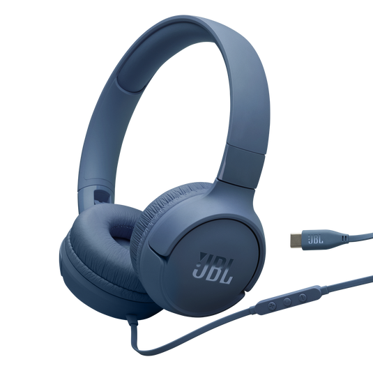 JBL Tune 520C USB-C Hi-Res wired on-ear headphones