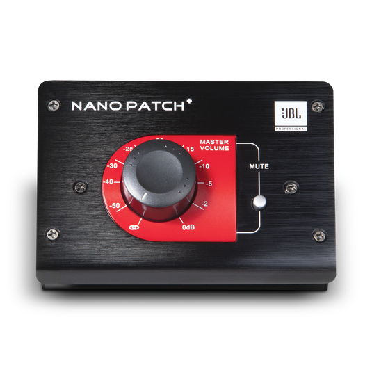 JBL Nano Patch+ - Black - Compact 2 Channel Passive Volume Controller - Hero image number null