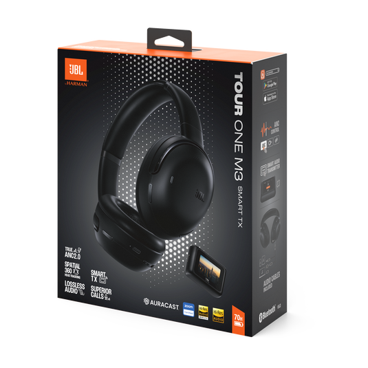 JBL TOUR ONE M3 SMART TX ブラック JBL Tour One M3 Smart Tx | Wireless over-ear Noise Cancelling