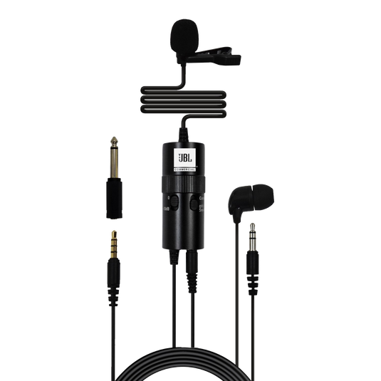CSLM30B - Black - Battery-Powered Lavalier Mic - Hero image number null