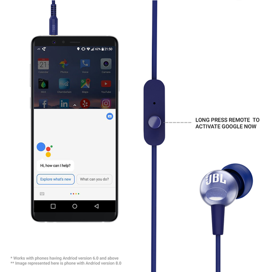 C200SI - Blue - In-Ear Headphones - Detailshot 4 image number null
