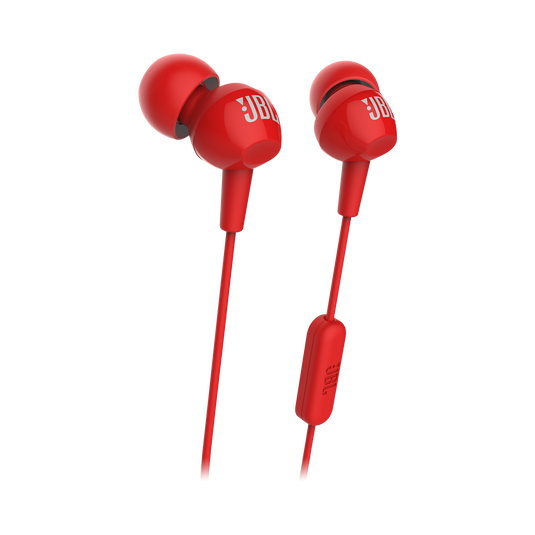 C150SI - Red - JBL C150SI In Ear Headphones - Hero image number null