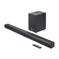 JBL Cinema SB550 - Black - 3.1 Channel Soundbar with Wireless Subwoofer - Hero