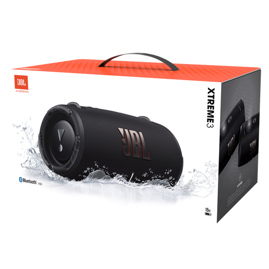 JBL Xtreme 3 - Portable Bluetooth Speaker Bundle with Silicone