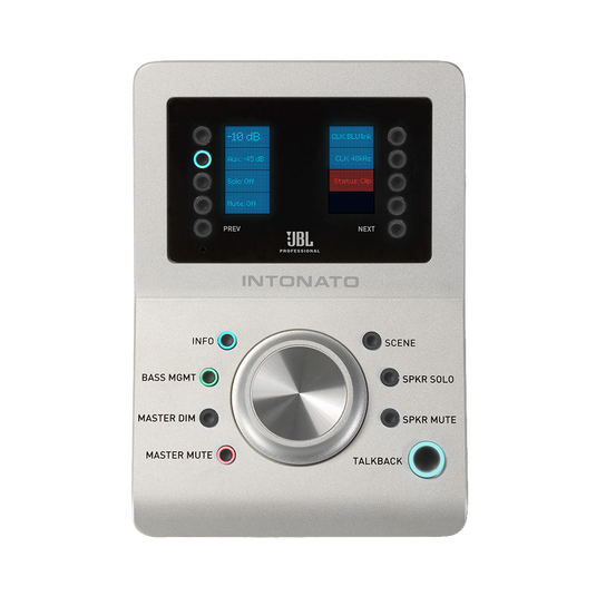 JBL Intonato Desktop Controller - Silver - Desktop Controller for Intonato 24 Monitor Management System - Front image number null