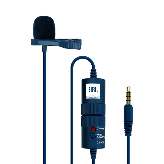 JBL Commercial CSLM20B Blue Edition - Black - Battery-powered lavalier microphone - Hero image number null