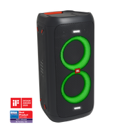 JBL PartyBox 100 - Black - Powerful portable Bluetooth party speaker with dynamic light show - Hero