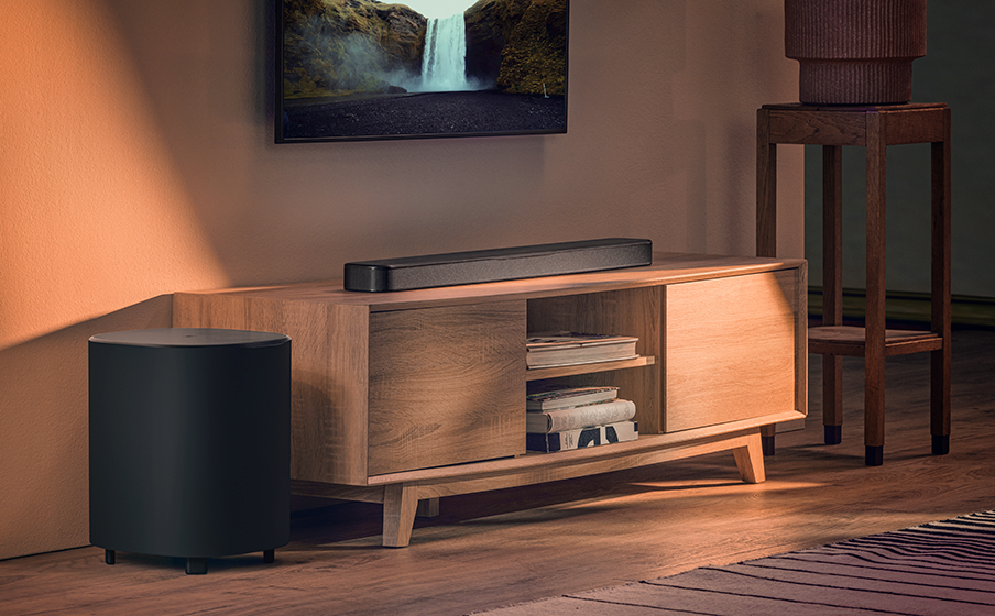 JBL Bar 500MK2 750W max output power and a 10" wireless subwoofer - Image