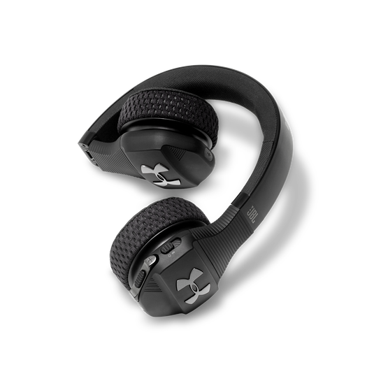 UA Sport Wireless Train Engineered by JBL Wireless on ear headphone built for the gym