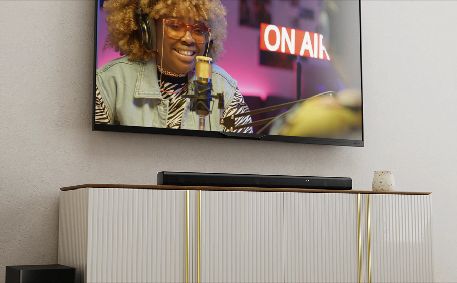 JBL Cinema SB560 Dedicated center channel driver provides superior voice clarity - Image