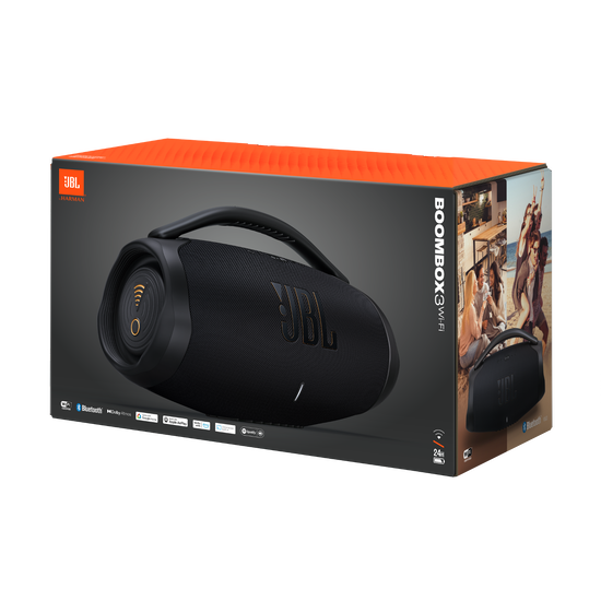 JBL BoomBox 3 ブラック ワイヤレススピーカー SALE!!! JBL Boombox 3 Wi-Fi | Powerful Wi-Fi and Bluetooth portable speaker