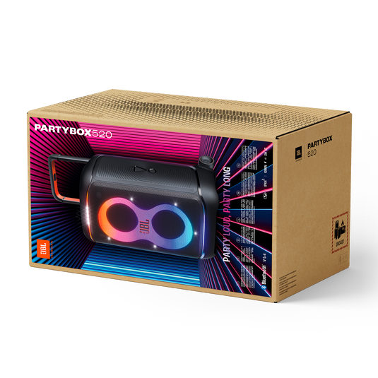 JBL PartyBox 520 | Portable battery-powered party speaker with