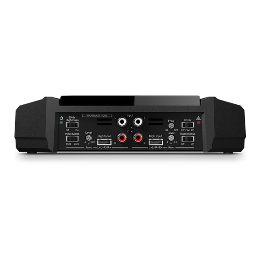 GX-A604 | 4 channels, full-range amplifier with electronic filter