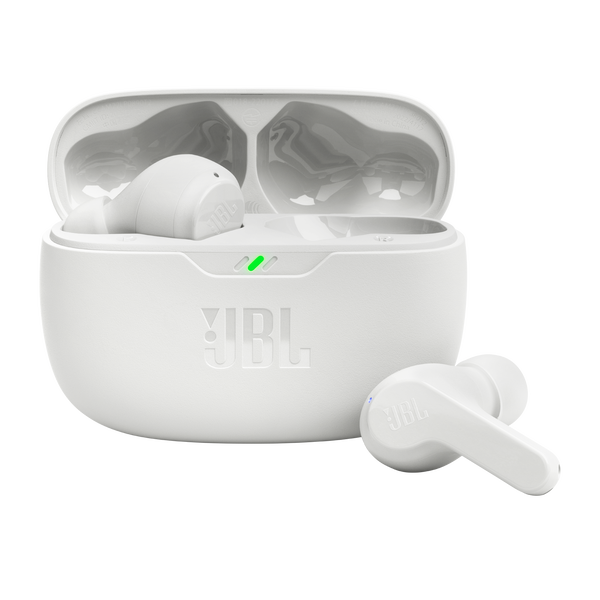 JBL Vibe Beam True Wireless Earbuds - White Edition