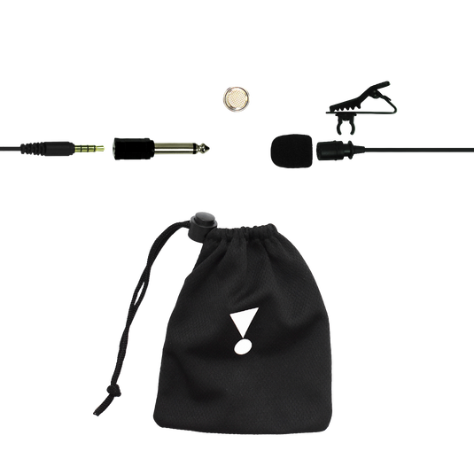 CSLM30B - Black - Battery-Powered Lavalier Mic - Detailshot 6 image number null
