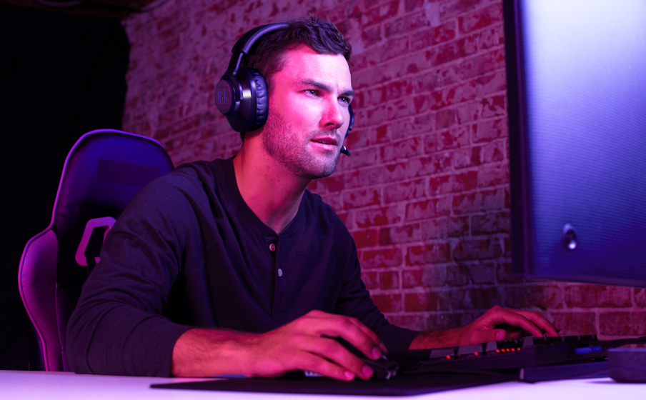 JBL Quantum 350 Wireless | Wireless PC gaming headset with