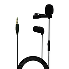 CSLM30 - Black - Clip-on Omnidirectional Lavalier Microphone - Hero