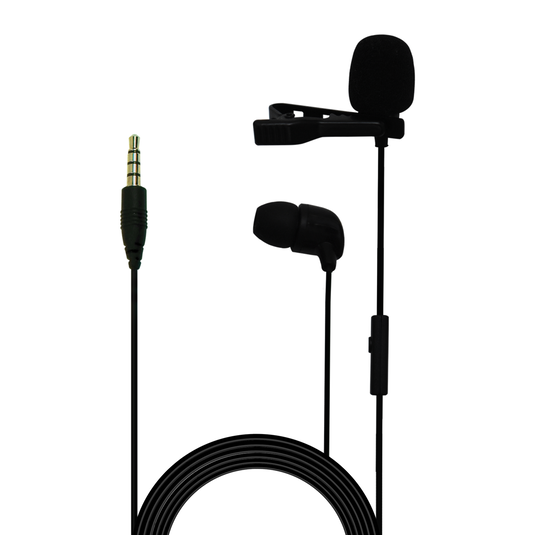 CSLM30 - Black - Clip-on Omnidirectional Lavalier Microphone - Hero image number null