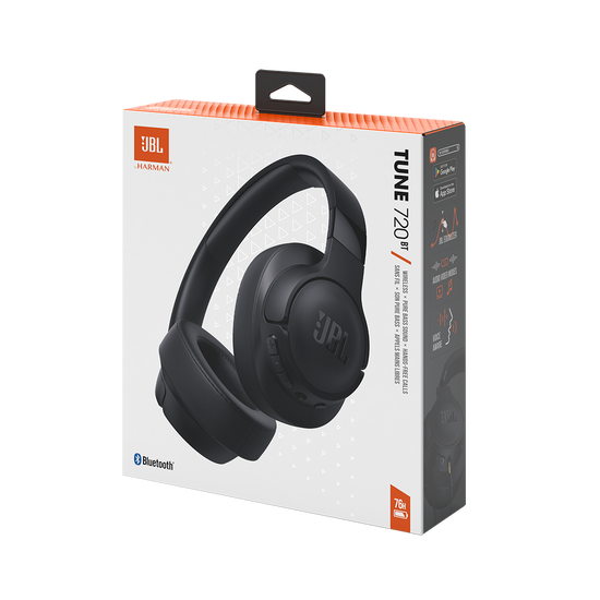 JBL Tune 720BT ブラック ワイヤレスヘッドホン JBL Tune 720BT | Wireless over-ear headphones