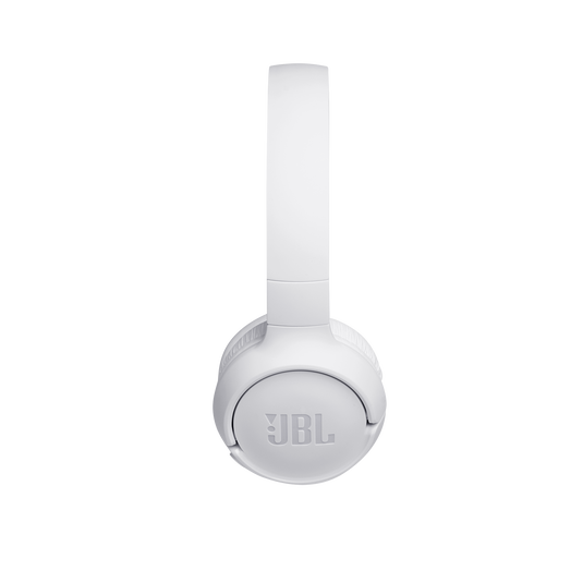 JBL Tune 500BT - White - Wireless on-ear headphones - Left image number null
