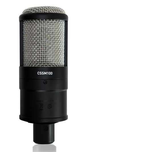 CSSM100 - Black - Studio Condenser Microphone - Detailshot 2 image number null